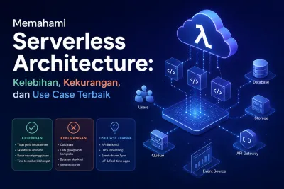 Memahami Serverless Architecture: Kelebihan, Kekurangan, dan Use Case Terbaik
