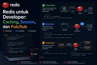 Redis untuk Developer: Caching, Session, dan Pub/Sub