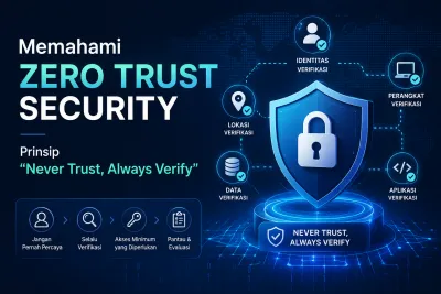 Memahami Zero Trust Security: Prinsip "Never Trust, Always Verify"