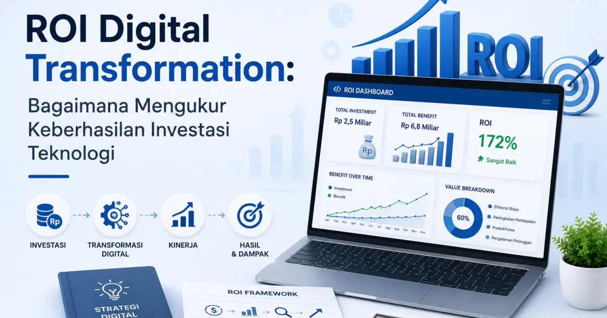 ROI Digital Transformation: Bagaimana Mengukur Keberhasilan Investasi Teknologi