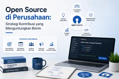 Open Source di Perusahaan: Strategi Kontribusi yang Menguntungkan Bisnis