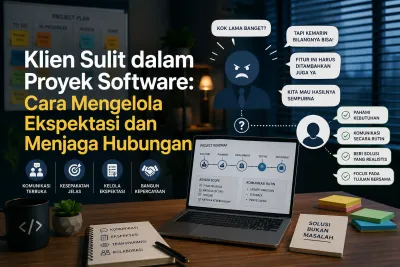 Klien Sulit dalam Proyek Software: Cara Mengelola Ekspektasi dan Menjaga Hubungan