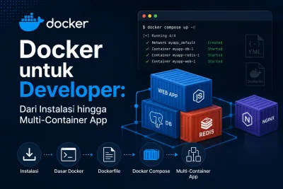 Docker untuk Developer: Dari Instalasi hingga Multi-Container App