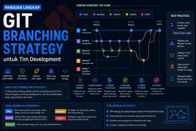 Panduan Lengkap Git Branching Strategy untuk Tim Development