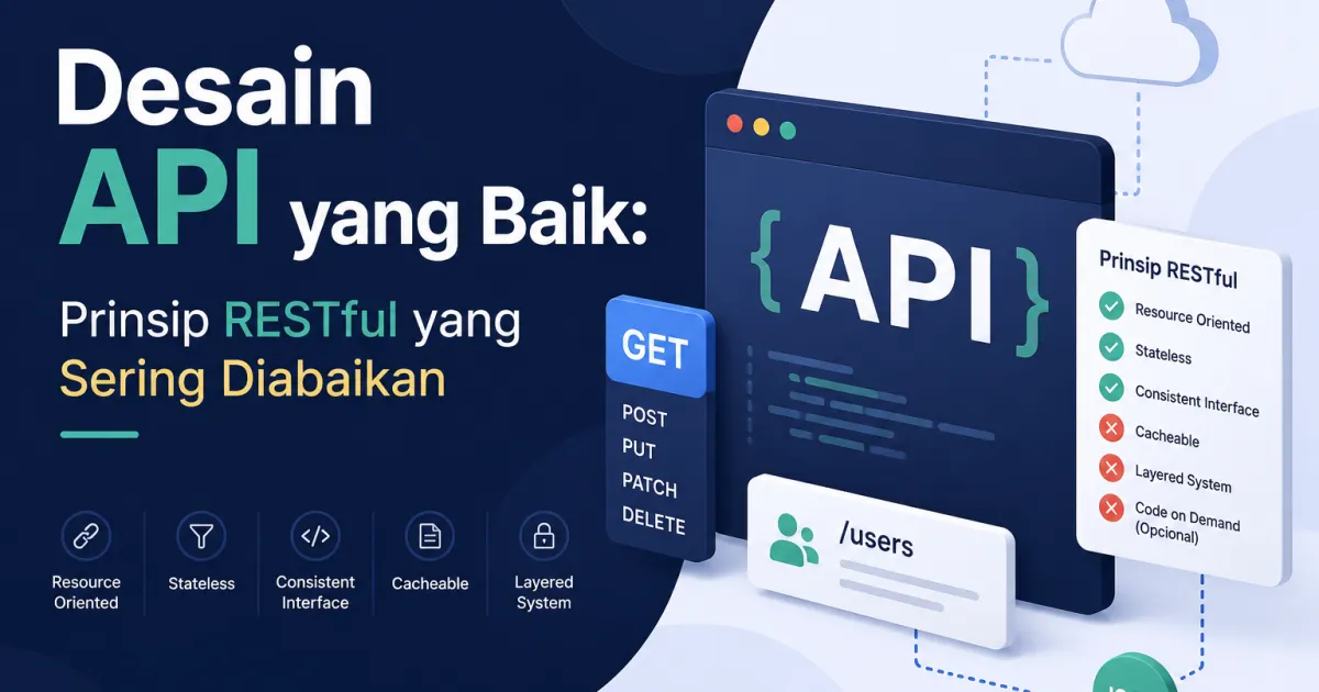 Desain API yang Baik: Prinsip RESTful yang Sering Diabaikan