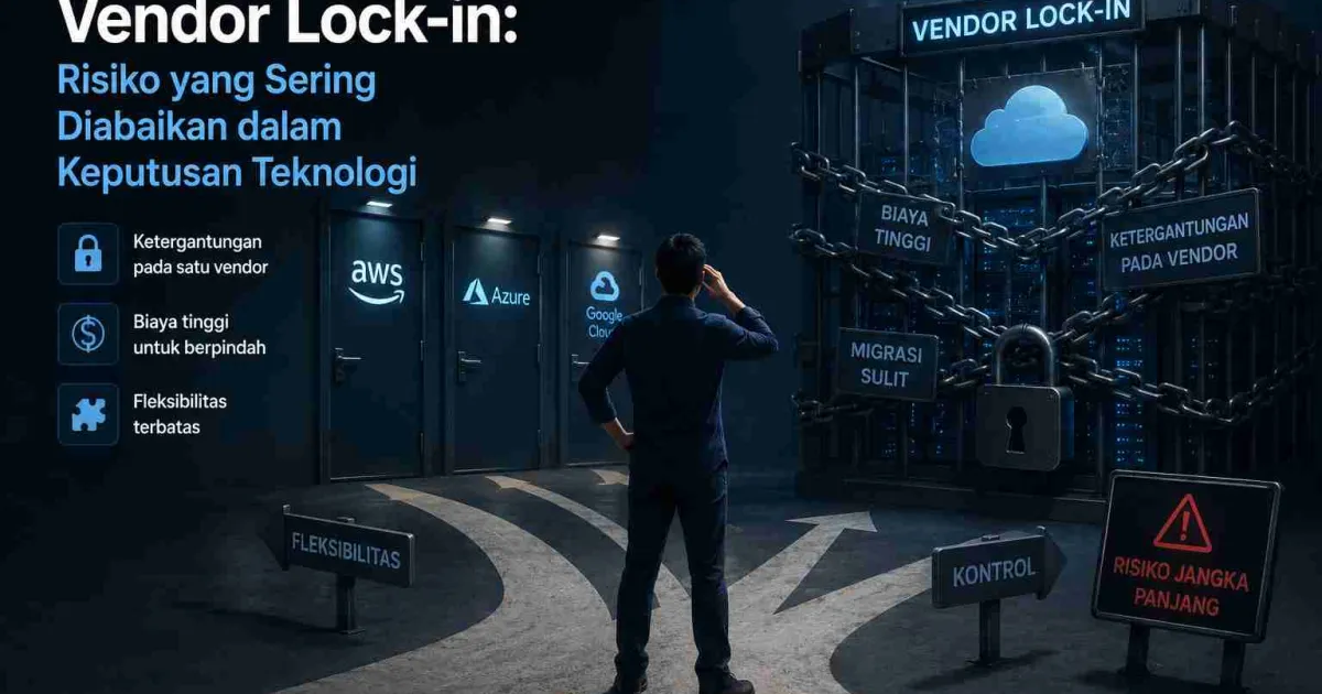 Vendor Lock-in: Risiko yang Sering Diabaikan dalam Keputusan Teknologi
