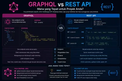 GraphQL vs REST API: Mana yang Tepat untuk Proyek Anda?