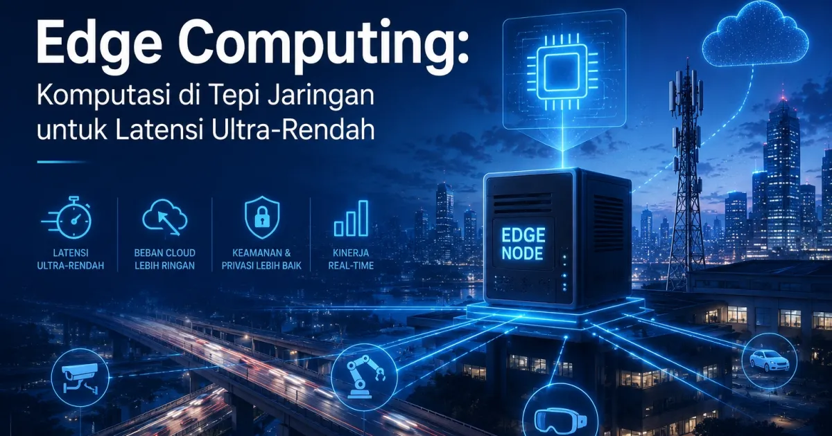 Edge Computing: Komputasi di Tepi Jaringan untuk Latensi Ultra-Rendah
