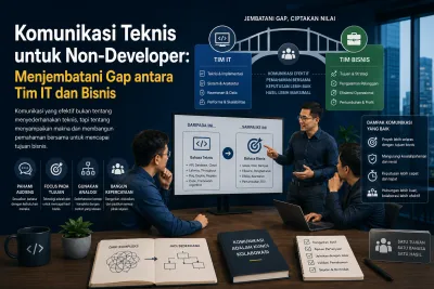 Komunikasi Teknis untuk Non-Developer: Menjembatani Gap antara Tim IT dan Bisnis