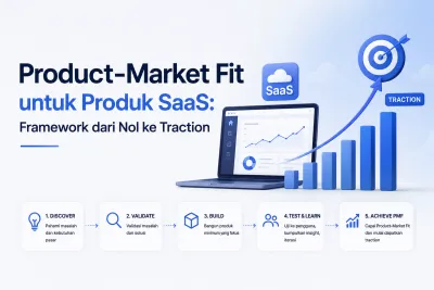 Product-Market Fit untuk Produk SaaS: Framework dari Nol ke Traction