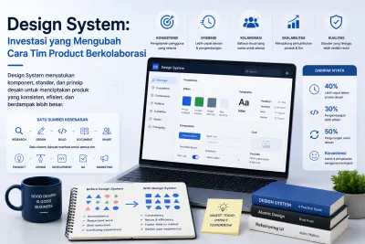 Design System: Investasi yang Mengubah Cara Tim Product Berkolaborasi