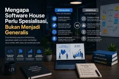 Mengapa Software House Perlu Spesialisasi, Bukan Menjadi Generalis