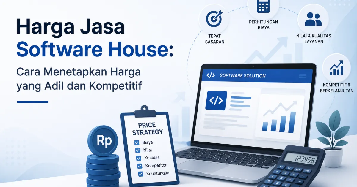 Harga Jasa Software House: Cara Menetapkan Harga yang Adil dan Kompetitif