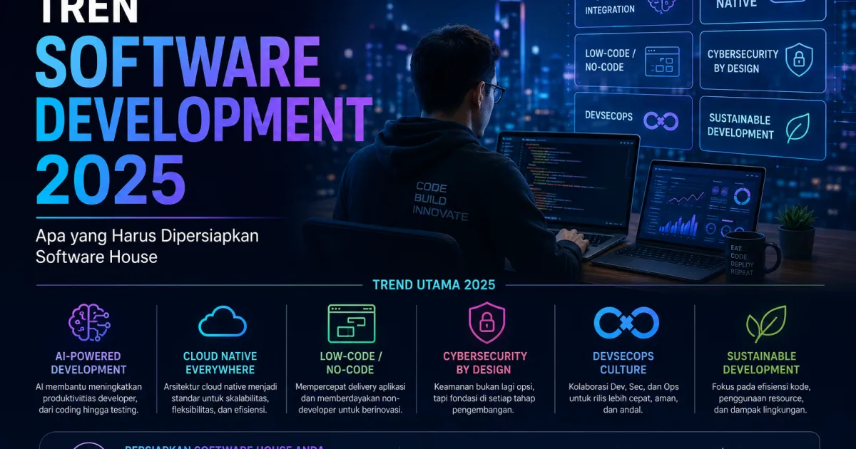 Tren Software Development 2025: Apa yang Harus Dipersiapkan Software House