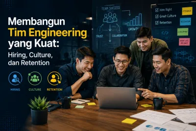 Membangun Tim Engineering yang Kuat: Hiring, Culture, dan Retention