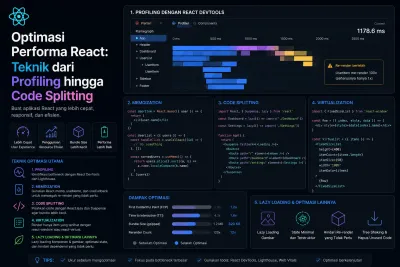 Optimasi Performa React: Teknik dari Profiling hingga Code Splitting