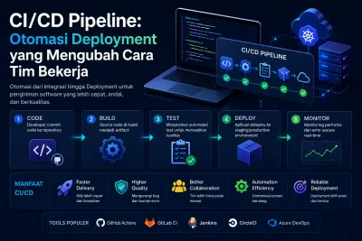 CI/CD Pipeline: Otomasi Deployment yang Mengubah Cara Tim Bekerja