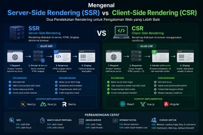 Mengenal Server-Side Rendering (SSR) vs Client-Side Rendering (CSR)