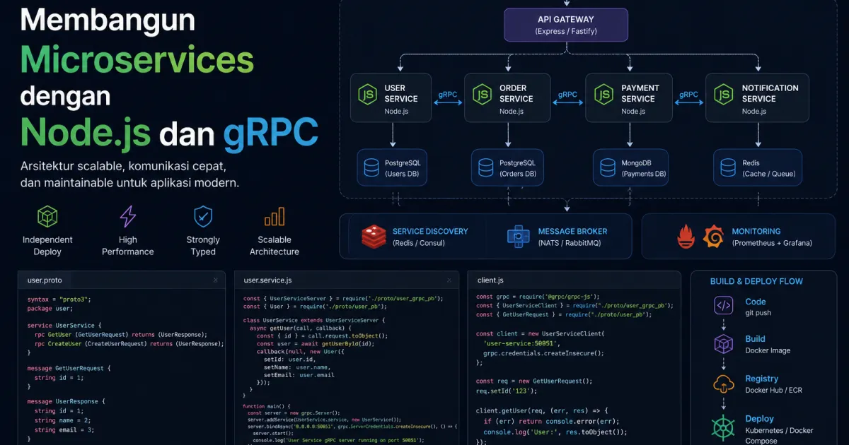 Membangun Microservices dengan Node.js dan gRPC