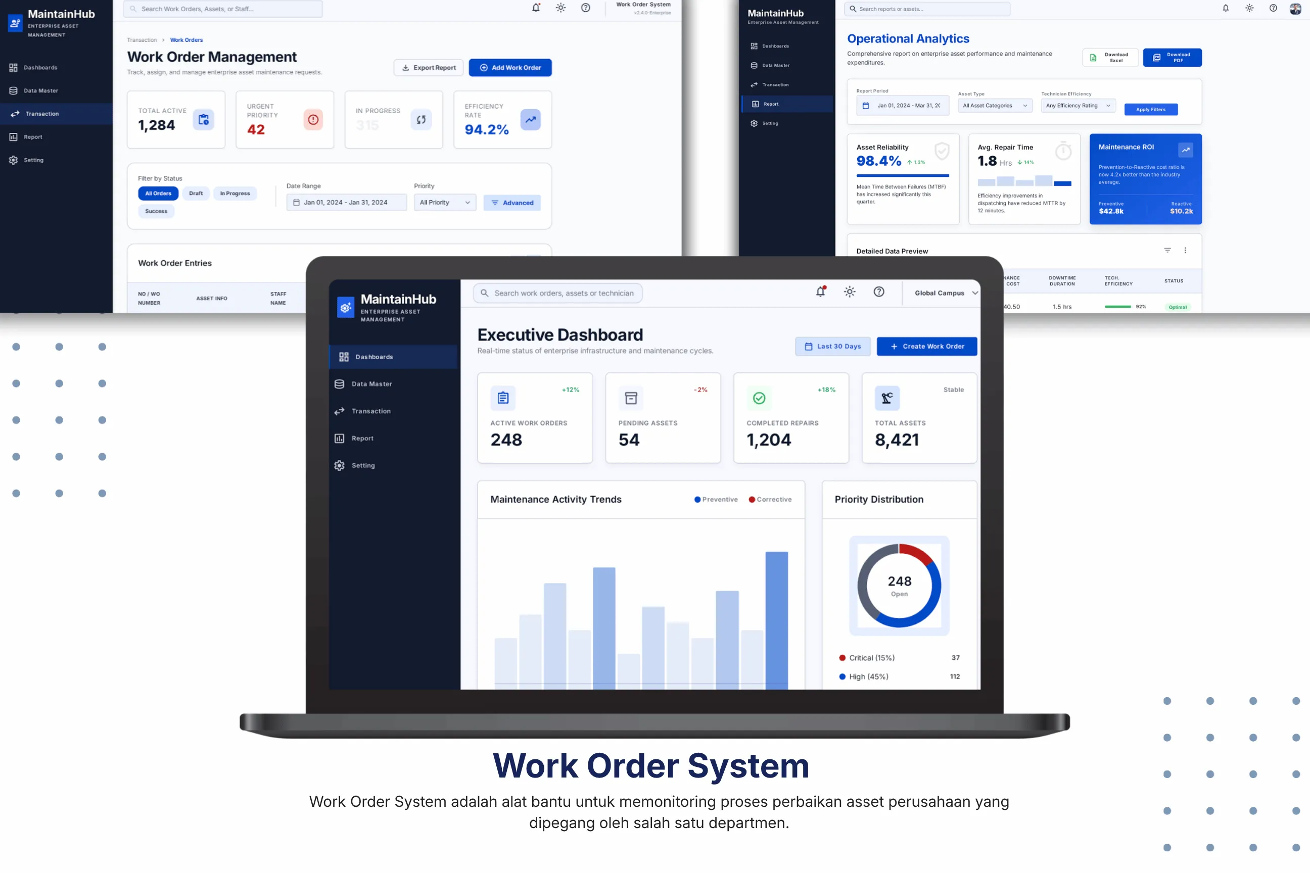 Work Order System - MaintainHub
