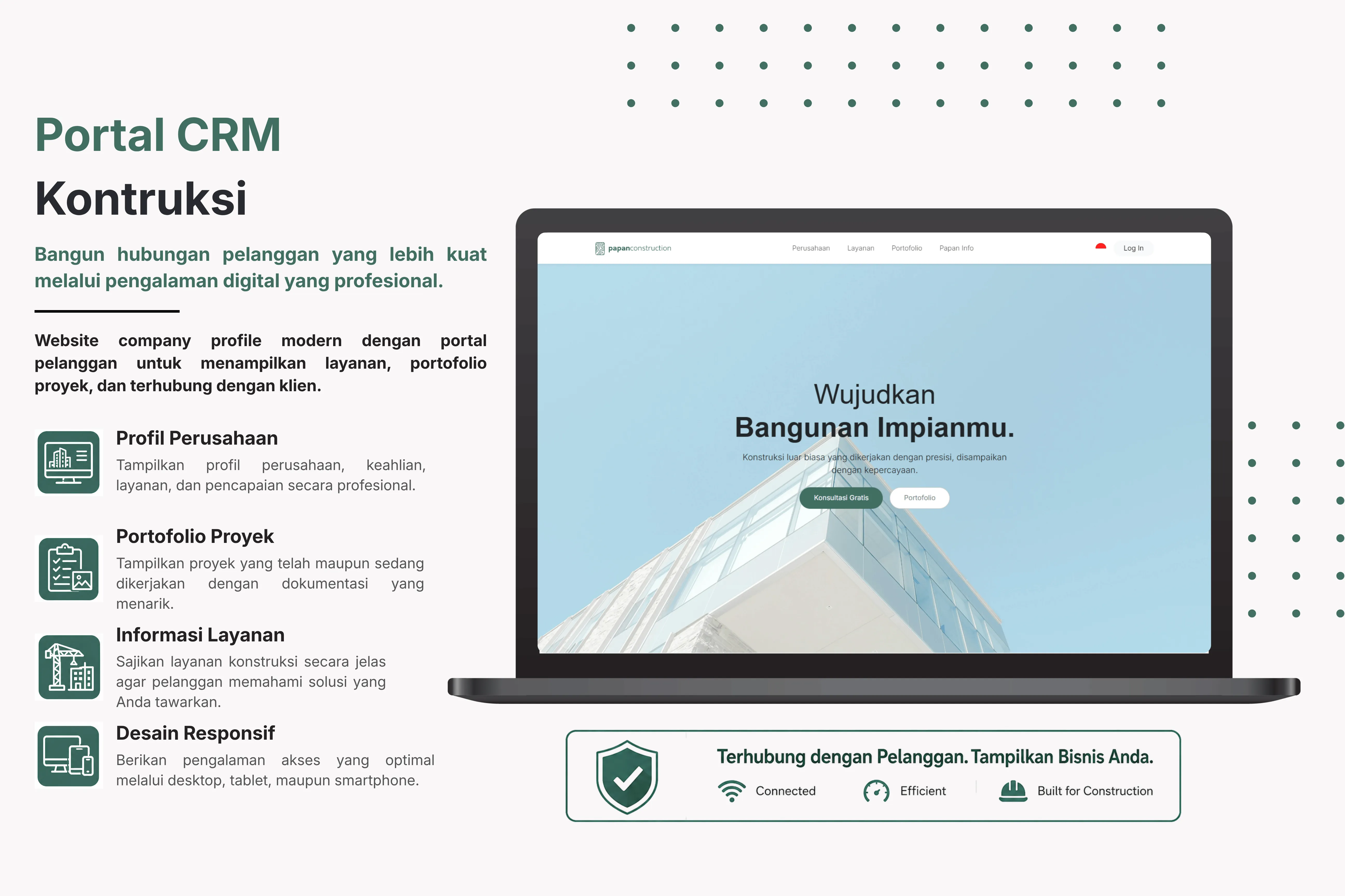 Portal CRM Construction - Papan - Gallery Image 2