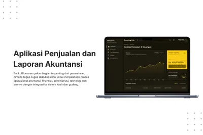 Aplikasi Penjualan & Laporan Akuntansi